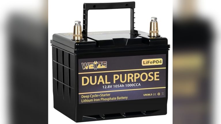 Best Lithium Starting Battery for Boat