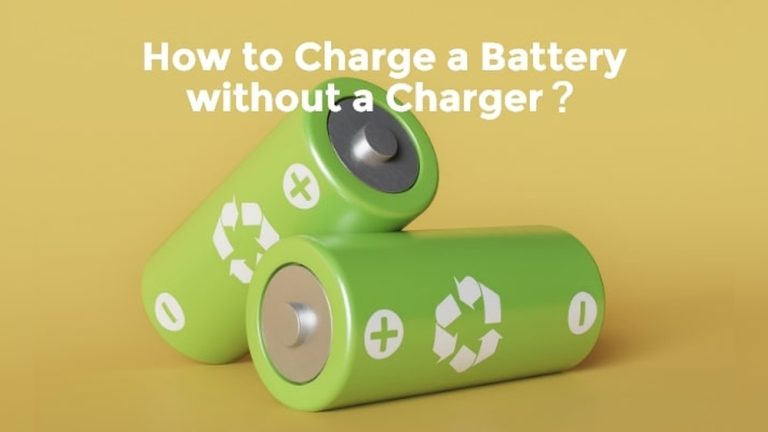 How to Charge Nimh Battery Without Charger